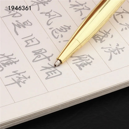 Luxury Gold Ballpoint Pen – Premium Fine Point Writing Pen for Business, Office & School Use