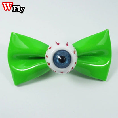 Gothic Lolita Bowknot Hair Clip - Harajuku Girls Solid Color Side-Knot Hair Accessory