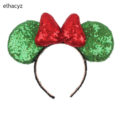 Big Classic Polka Dot Bow Minnie Mouse Ears Headband – Festival & Party Hairband for Women & Girls, Disney Trip Accessories