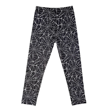 Kids Girls Cartoon Print Leggings – Soft Milk Silk Casual Stretch Sports Pants for Baby Girls Comfortable Trousers 4–12Y