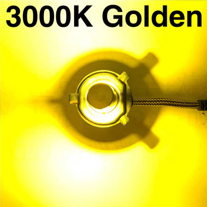 2x H7 LED Car Headlight Bulbs - H1, H3, H4, H8, HB1, HB3, HB4, H11, H13, H27, 9005, 9006, HIR2, 3000K, 6000K, 8000K COB C6 Car Lights