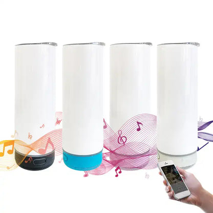 20oz Bluetooth Speaker Stainless Steel Tumbler for Sublimation