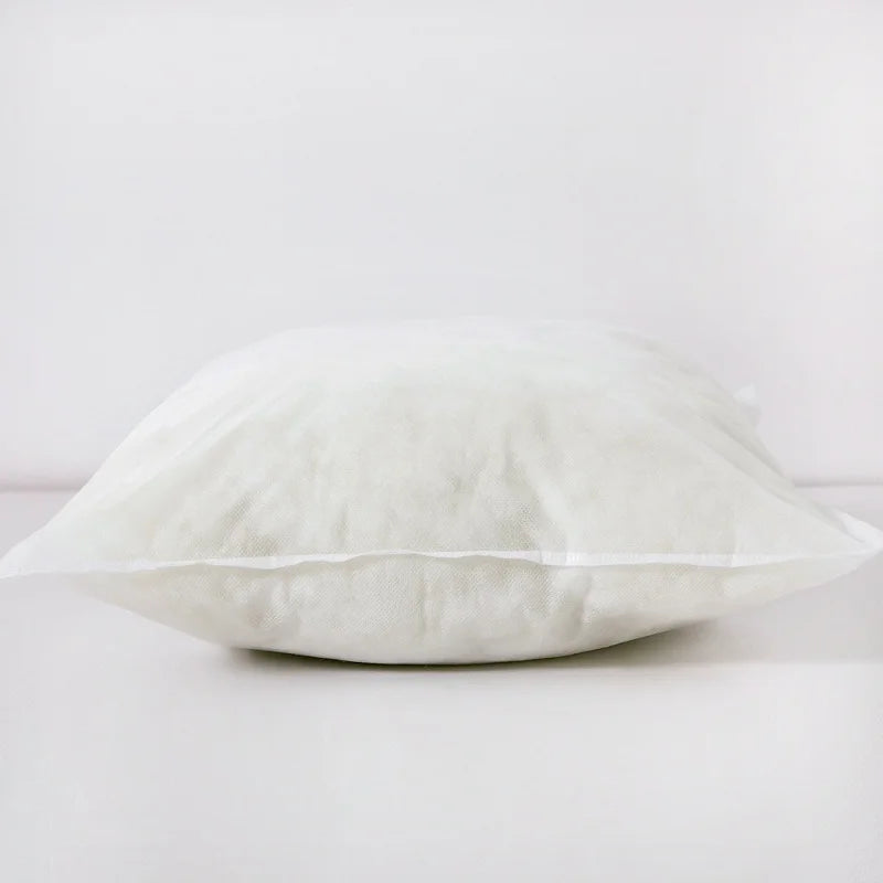 Solid Cushion Core – PP Cotton Filler Pillow for Head, Waist, and Seat, Available in Multiple Sizes (30x30cm to 65x65cm)