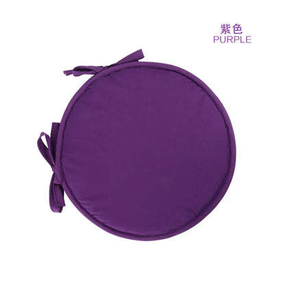 Round Chair Cushion – Candy Color Seat Pad with Drawstring, Home Decor & Office Chair Cushion, 30cm & 38cm