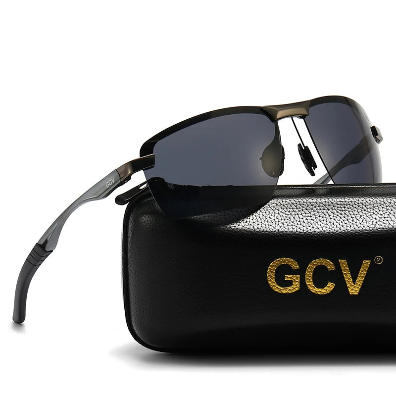 GCV Ultralight Polarized Sunglasses – Fashion Sports Eyewear for Men, Ideal for Driving, Fishing, Outdoor Travel, UV Protection Goggles