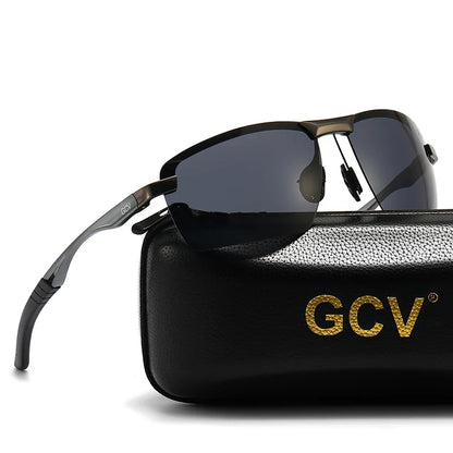GCV Ultralight Polarized Sunglasses – Fashion Sports Eyewear for Men, Ideal for Driving, Fishing, Outdoor Travel, UV Protection Goggles
