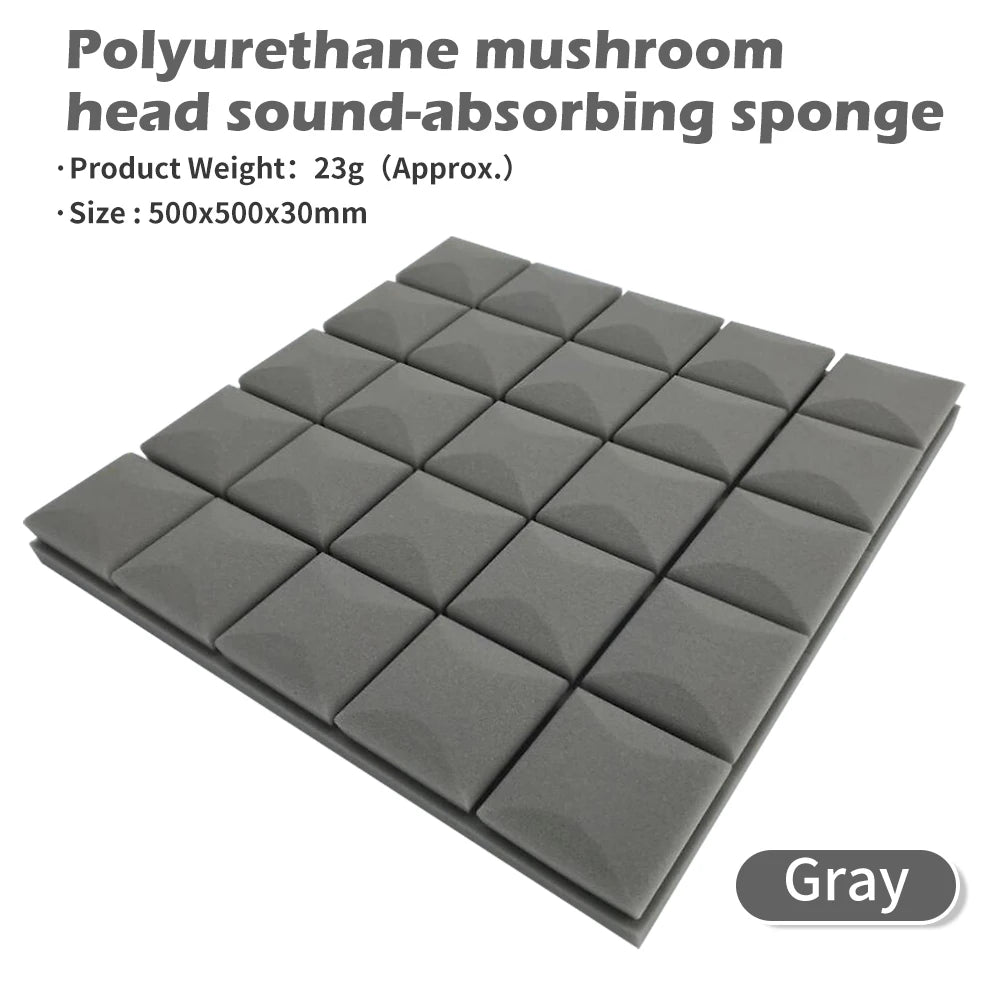 ESD Anti-Static Pin Insertion Foam – High-Density Soundproofing & Noise-Absorb Sponge Foam (200x200/150x150mm, 3/5/10/15mm)