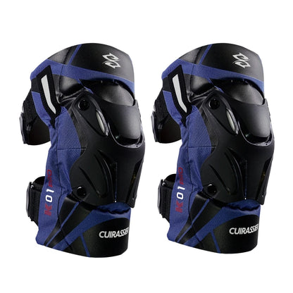 Cuirassier Motorcycle Knee Pads - Reflective Motocross MX Protective Guards Racing Leg Protection Gear