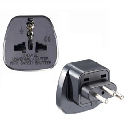 Universal Travel Plug Adapter - US, UK, EU, AU & International Power Converter