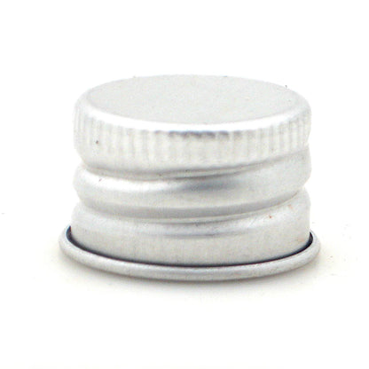 Aluminum Bottle with Cap – Empty Round Silver Metal Bottles 1oz-250ml, Child-Resistant for Liquids & Essential Oils