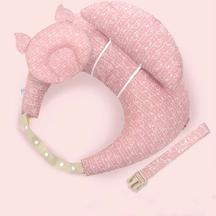 Multifunction Nursing Pillow with Shoulder Strap – Soft Baby Feeding & Shaping Pillow for Newborn Support, Cartoon Comfort Nursing Cushion (2020 Edition)
