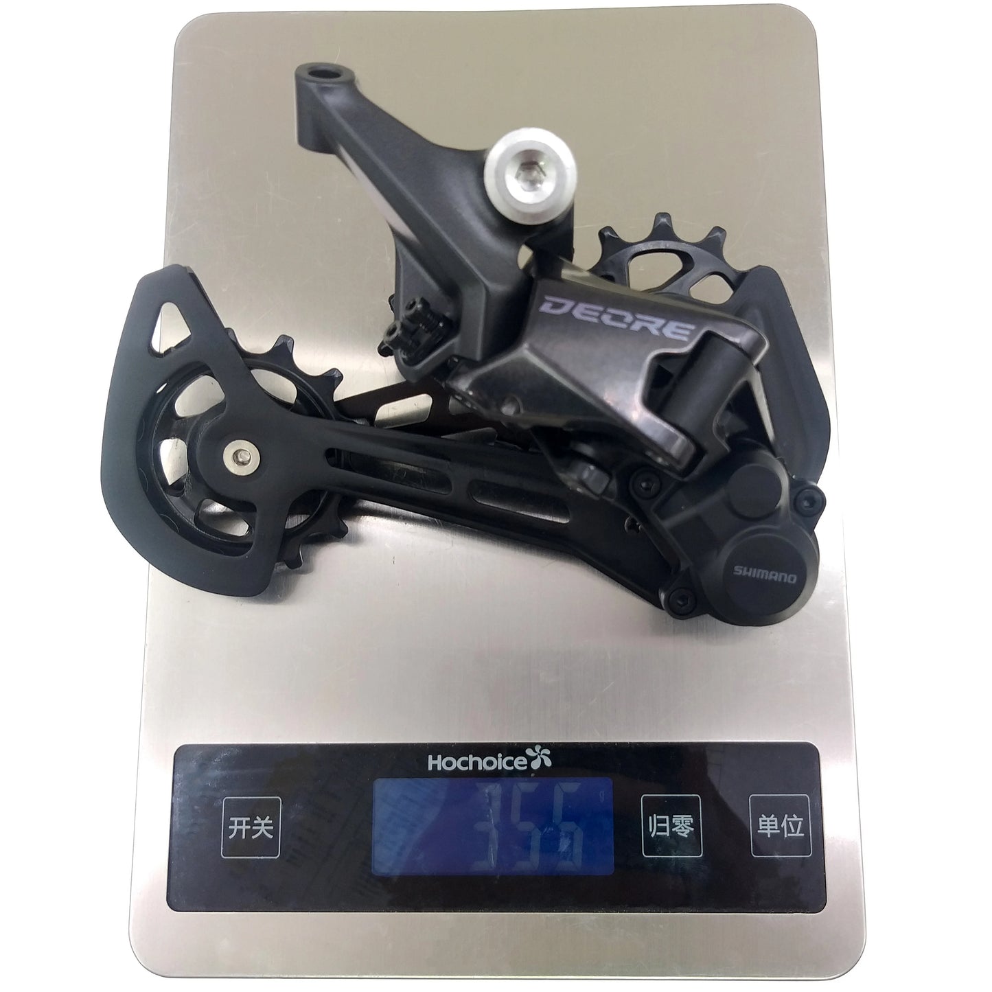 New Original SHIMANO DEORE RD-M6100-SGS Rear Derailleur 1x12-Speed SHADOW RD + RAPIDFIRE PLUS Right Shift Lever 12V 12S