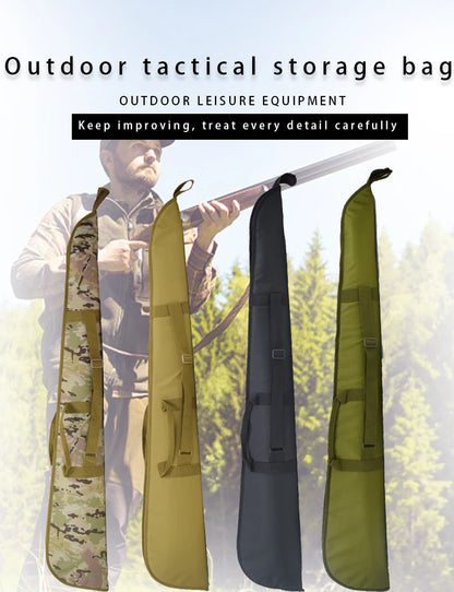 Outdoor Tactical Rifle Gun Bag – Hunting Carry Case with Shoulder Strap, Air Gun & Shooting Backpack
