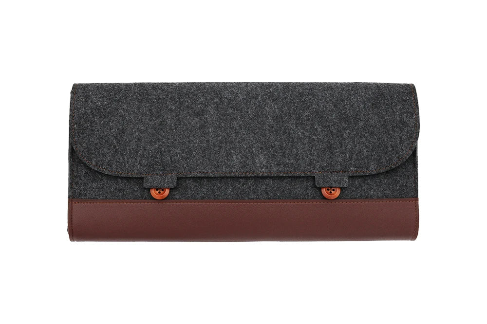 PU Felt Keyboard Carrying Case – Protective Bag for Planck 40%, 60%, 80%, 100%, GH60, XD64, TADA68, TKL 87/104, ANSI, BM60/65/68, Poker Keyboards