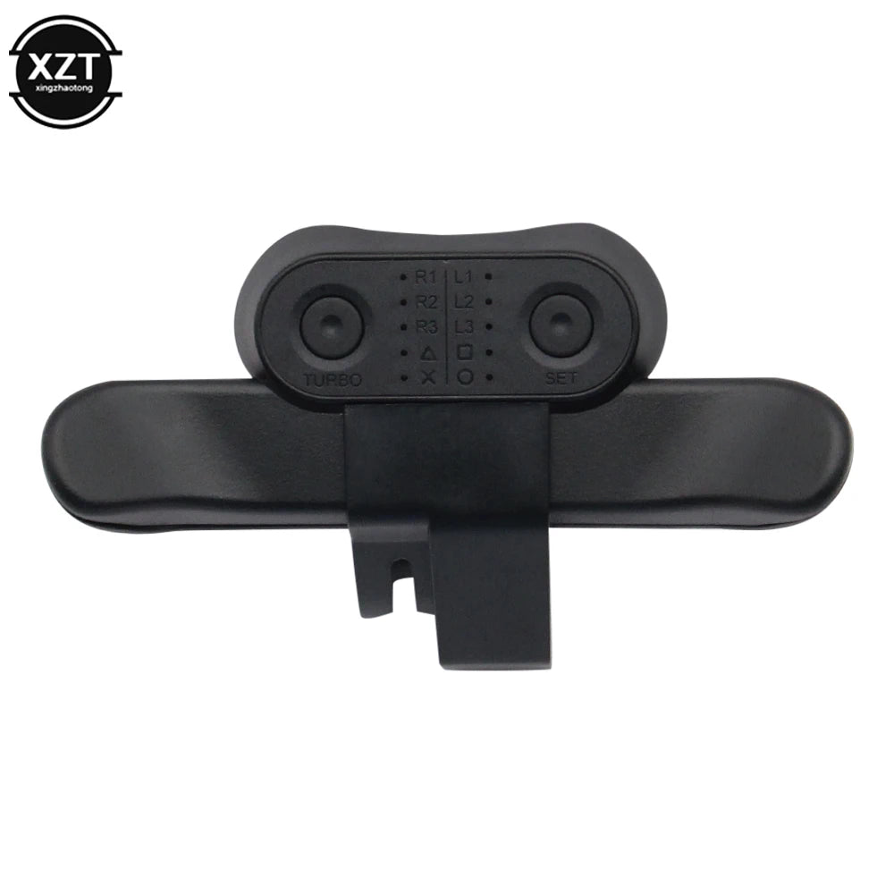 PS4 Controller Back Button Attachment – Extended Paddles Joystick with Turbo Key Adapter, Gamepad Rear Button Accessory