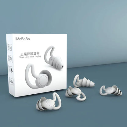 Universal Sleep Earplugs – Noise Reduction Ear Plugs for Comfortable Rest & Noise Blocking