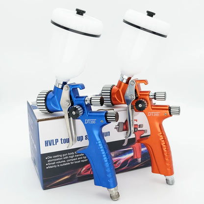 Professional HVLP Mini Paint Spray Gun — 0.5/0.8/1.0/1.2mm Nozzles | Car Airbrush Pneumatic Sprayer