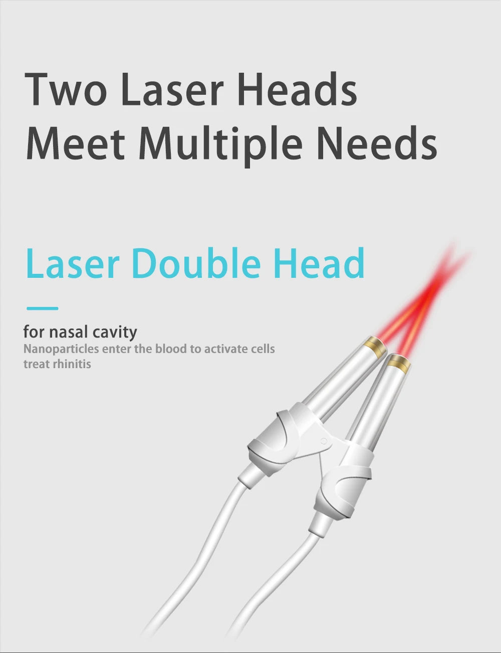 Tinnitus Ear Laser Therapy – 650nm Irradiation Physiotherapy Earplug for Otitis Media & Deafness Treatment, USB Interface