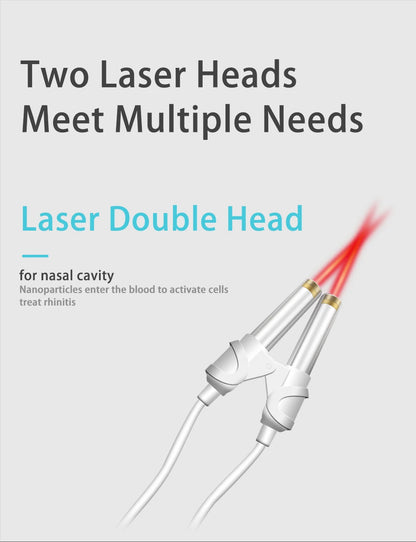 Tinnitus Ear Laser Therapy – 650nm Irradiation Physiotherapy Earplug for Otitis Media & Deafness Treatment, USB Interface
