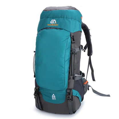 65L Large Camping Backpack — Waterproof Outdoor Hiking, Climbing & Trekking Mountaineering Sport Bag