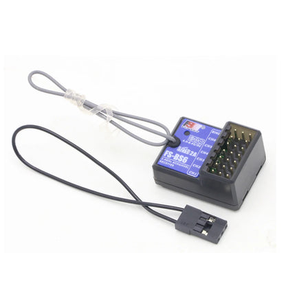 Flysky FS-GT5 2.4G 6CH Transmitter – FS-BS6 Receiver with Built-in Gyro & Fail-Safe for RC Car & Boat