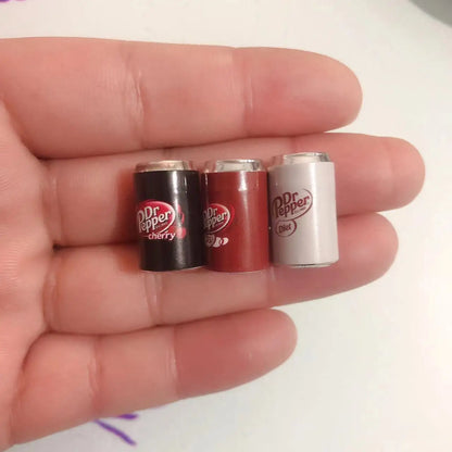 Cola Charms - 10pcs Mini Drink Pendants for DIY Earrings, Bracelets & Phone Accessories
