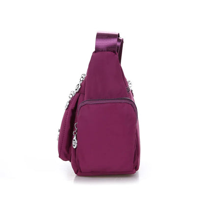 Yogodlns Oxford Waterproof Shoulder Bag – Women’s Casual Crossbody, Large Capacity Multifunction Messenger & Shopping Handbag