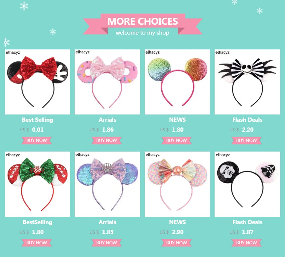 Big Classic Polka Dot Bow Minnie Mouse Ears Headband – Festival & Party Hairband for Women & Girls, Disney Trip Accessories