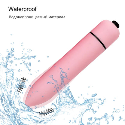 10-Speed Bullet Vibrator AV Stick – Mini G-Spot & Clitoris Stimulator, Dildo Sex Toy for Women