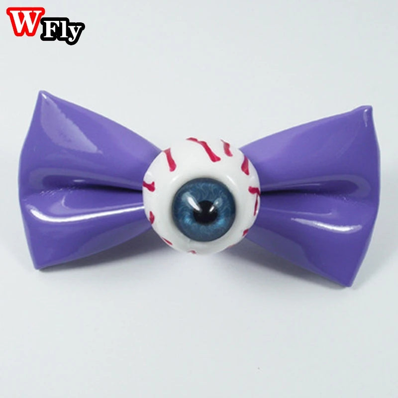Gothic Lolita Bowknot Hair Clip - Harajuku Girls Solid Color Side-Knot Hair Accessory