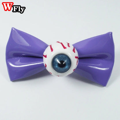 Gothic Lolita Bowknot Hair Clip - Harajuku Girls Solid Color Side-Knot Hair Accessory