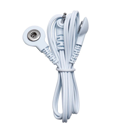 4-Button Electrode Wires – TENS Unit Lead Cables with Standard 2.5mm Connection for EMS & Massage Tools