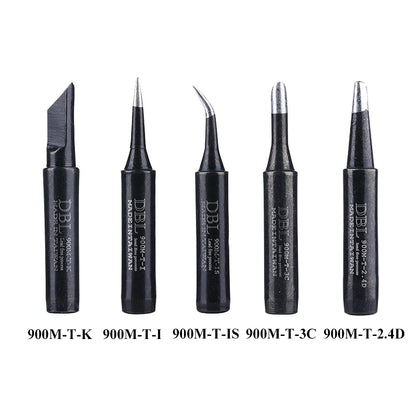 5PCS Lead-Free Soldering Iron Tips - 900M Series Replacement Tips for Welding & Solder Stations