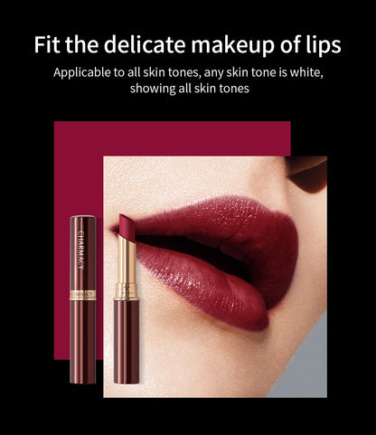 CHARMACY 16 Color Waterproof Velvet Lipstick – Long-Lasting Matte Lip Makeup, Easy to Wear