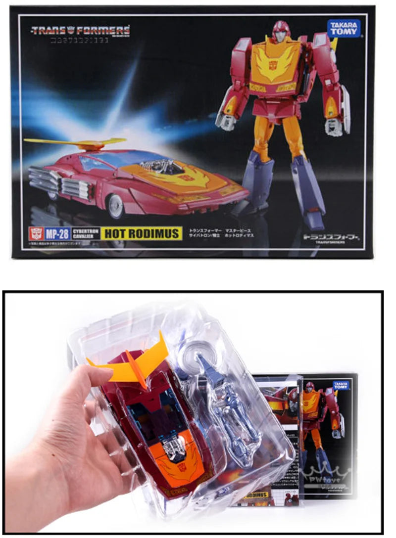Transformation MasterPiece KO MP-28 Hot Rod – G1 Series Version Action Figure Robot Collectible Toy Gift