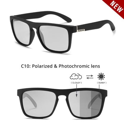 KDEAM Men’s Polarized Photochromic Night Sight Driving Sunglasses UV400 – New KD156 Colors CE Certified