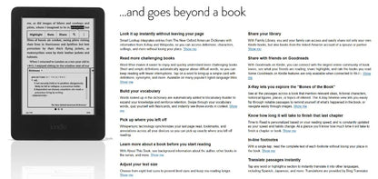 Original Kindle 6/8 Used eBook Reader – 6" E-Ink Touchscreen WiFi eReader, No Light, Better Than Kobo