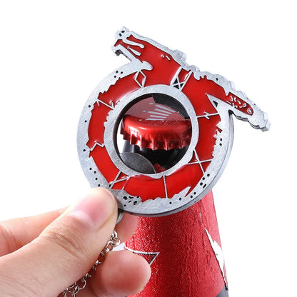 God of War 4 Kratos Sword Keychain – Pendant Keyring Jewelry for Men & Women, Car Key Accessory