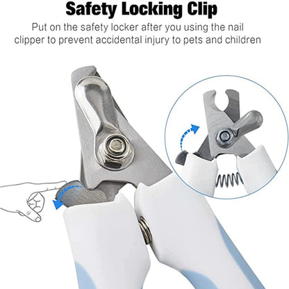Dog Nail Clipper Scissors - Kitten Nail Toe Claw Clippers, Trimmer Grooming Tools for Animals, Labor-Saving Pet Supplies