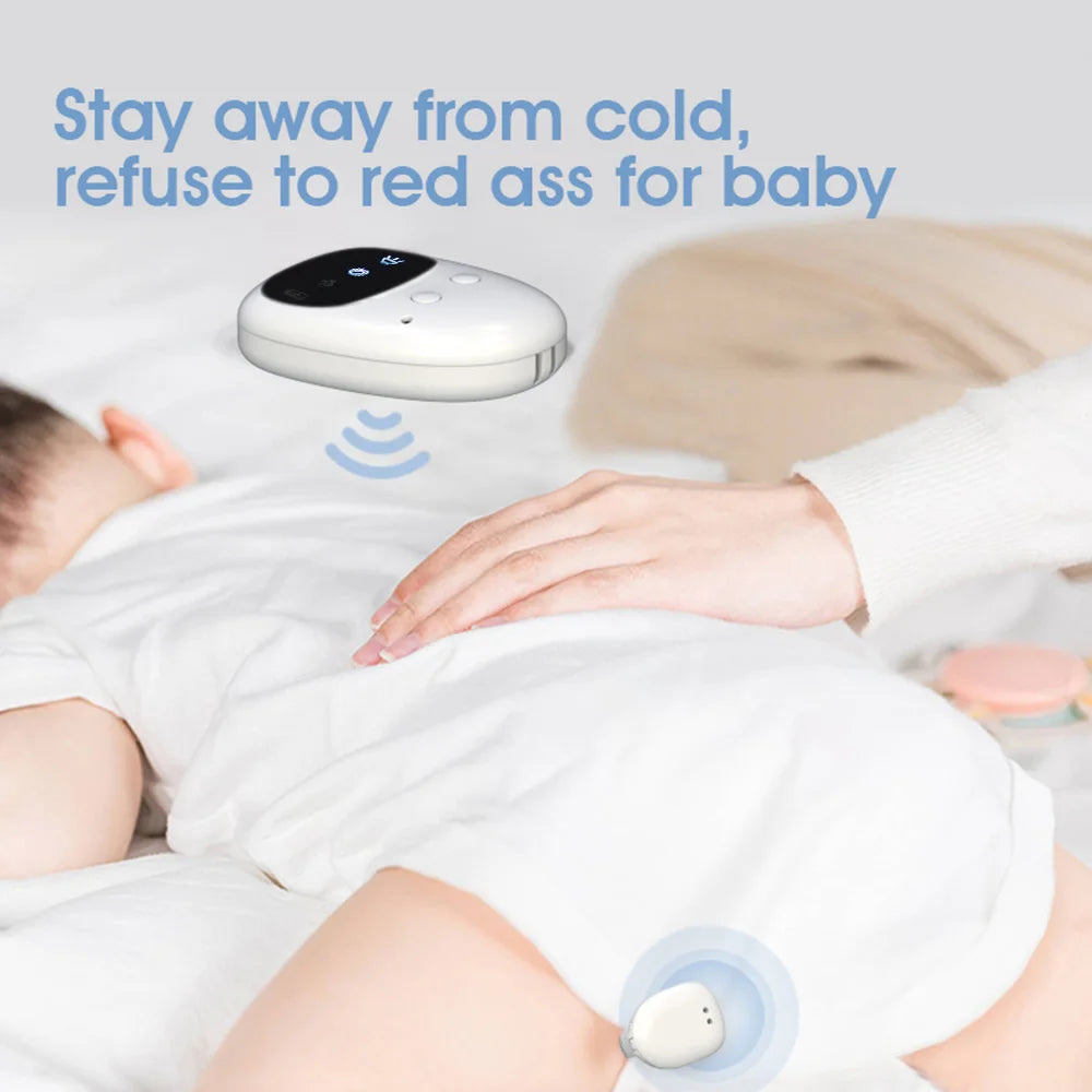 Wireless Bedwetting Alarm with Receiver - Pee Alarm for Kids, Potty Training & Elder Care (10-20M Range, Vibration Reminder)