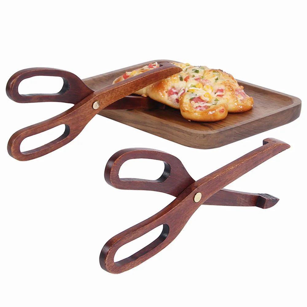 1-9pcs Teak Wood Tableware Set – Natural Wooden Cooking Spoons, Colander Spoon & Soup Skimmer Kitchen Tool Kit