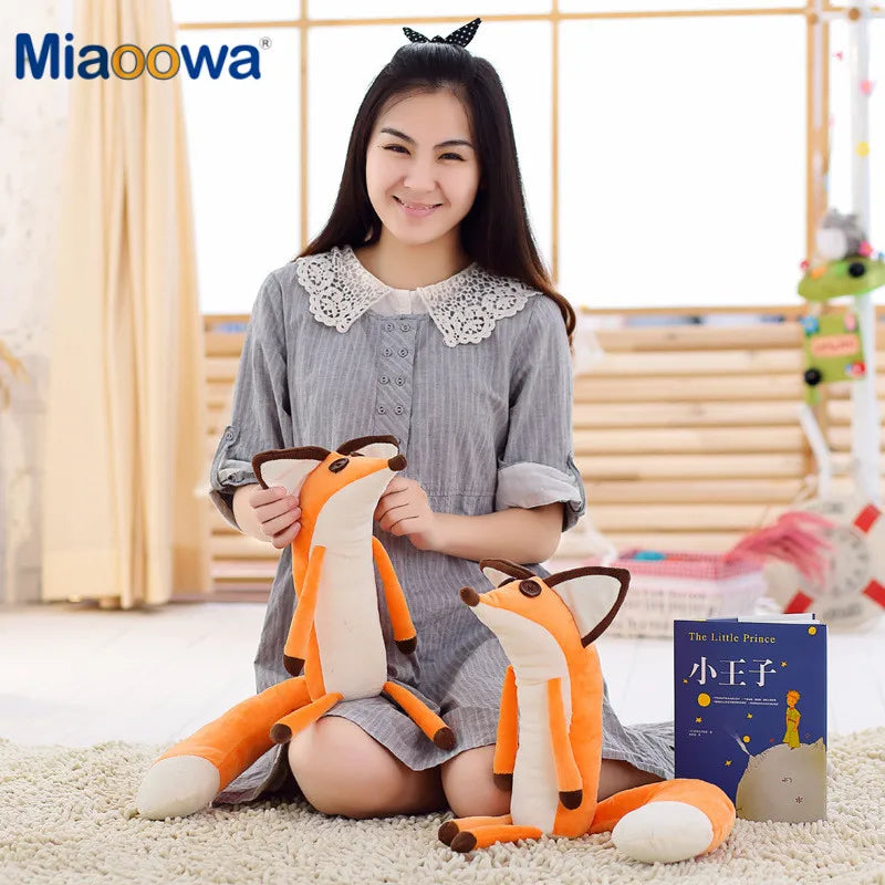 60cm The Little Prince & Fox Plush Doll – Soft Stuffed Animal Educational Toy for Kids, Baby Gift & Christmas Present