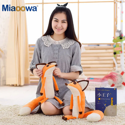 60cm The Little Prince & Fox Plush Doll – Soft Stuffed Animal Educational Toy for Kids, Baby Gift & Christmas Present