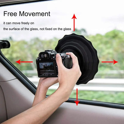 JJC Silicone Lens Hood: Anti-Reflective Camera Lens Shade for Diameter 53mm72mm, 73mm88mm - Foldable Reversible Lens Shade
