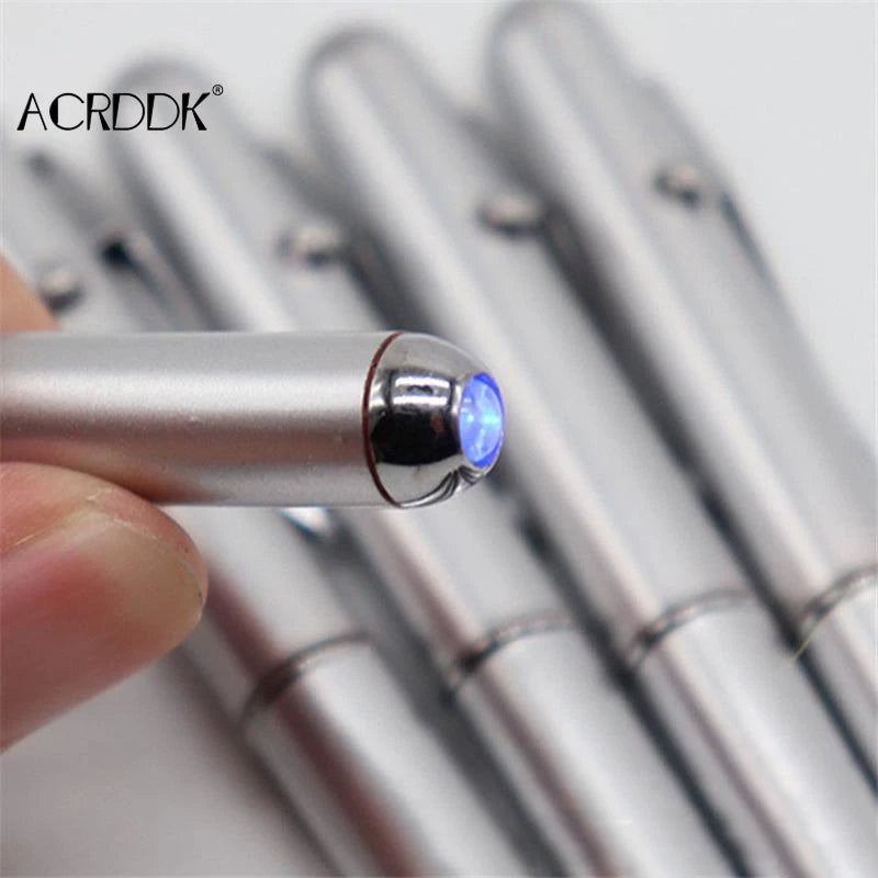 Invisible Ink Pen with UV Light - Magic Fluorescent Writing and Drawing Pen for Secret Messages, Suitable as Kids' Toy