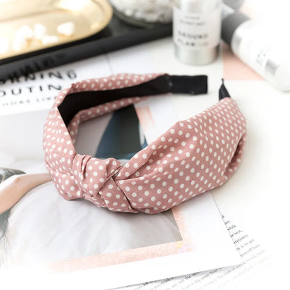Flower Print Scrunchies — Large Elastic Hair Ties & Bow Ponytail Holders for Women and Girls