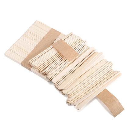 50/100/150PCS Resin Stirring & Popsicle Sticks – DIY Epoxy, Ice Cream, Wood Craft Tools