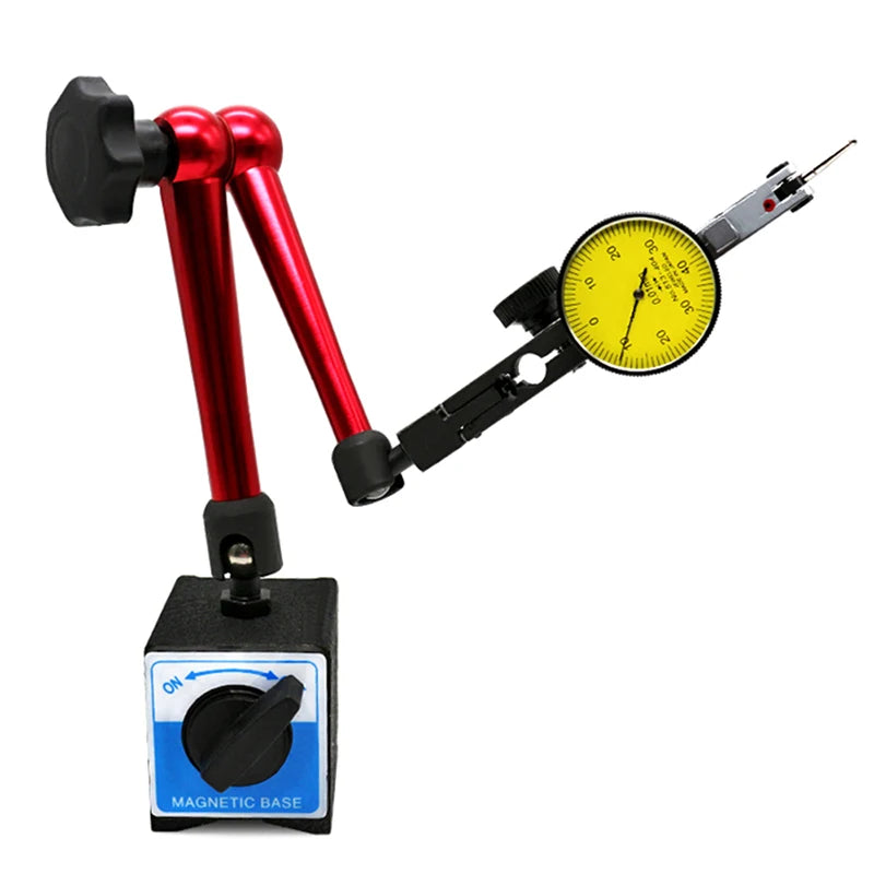 Hot Dial Indicator with Universal Magnetic Stand | 0.8mm & 10mm Dial Test Comparator for Equipment Calibration