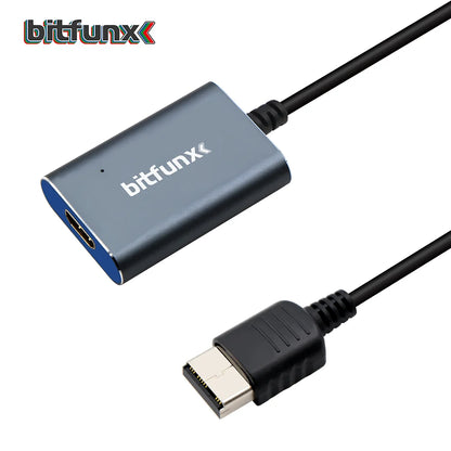 Bitfunx VGA to HDMI Adapter – Video & Audio Converter for SEGA Dreamcast NTSC/PAL Game Console
