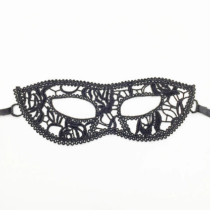 Sexy Lace Eye Mask for Women — Venetian Masquerade, Halloween & Carnival Half-Face Cosplay Party Mask